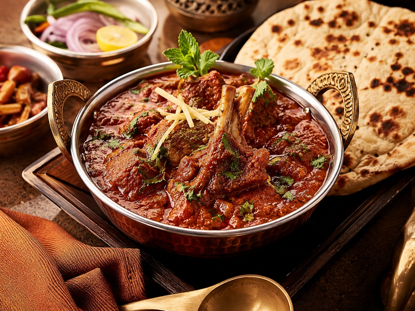Signature curry meal