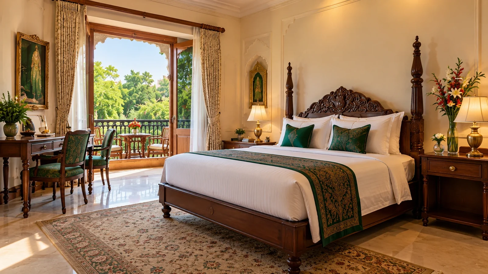 Deluxe garden room